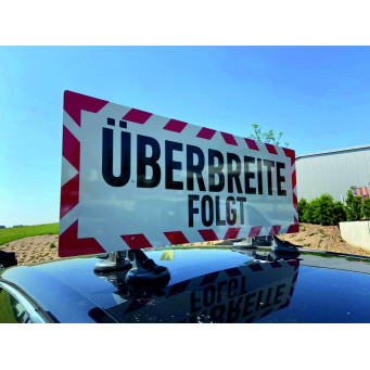 KFZ-Dachträger System "Überbreite folgt"