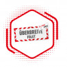 Alu-Verbund Schild "Überbreite folgt"